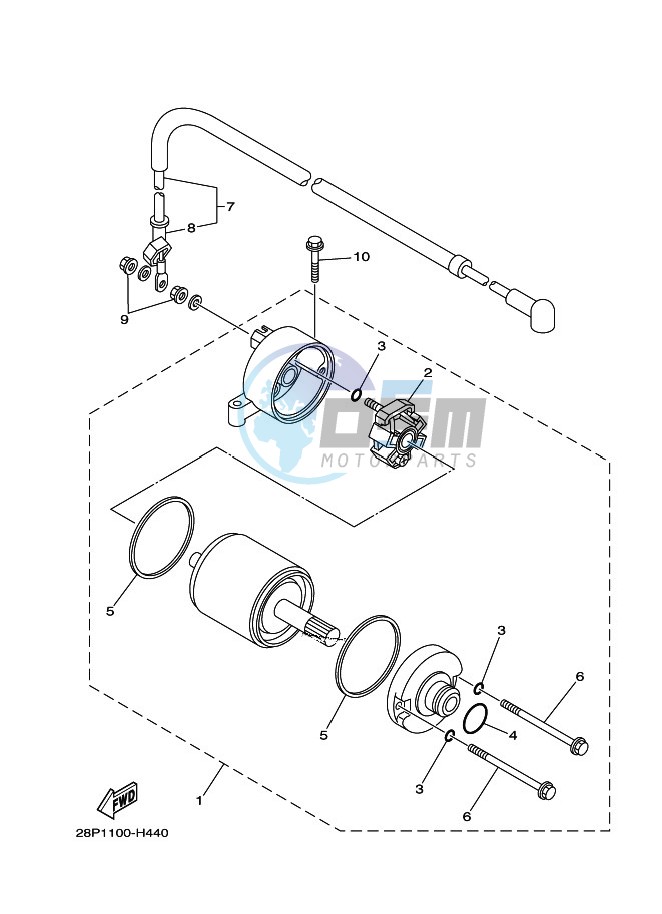 STARTING MOTOR