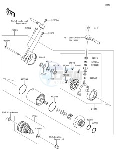 JET SKI ULTRA 310LX JT1500MHF EU drawing Starter Motor