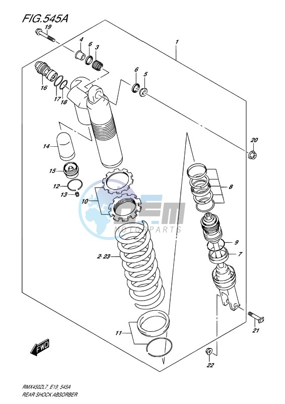 REAR SHOCK ABSORBER