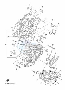 WR250F (2GBM) drawing CRANKCASE