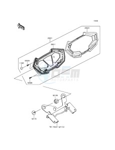 Z800 ABS ZR800DDS UF (UK FA) XX (EU ME A(FRICA) drawing Meter(s)