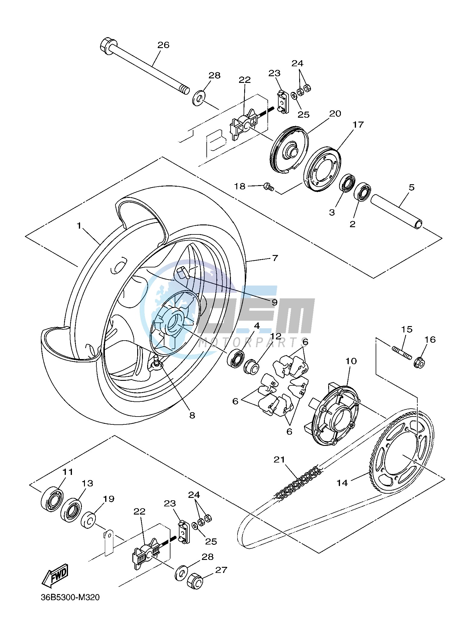 REAR WHEEL