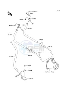 JET SKI ULTRA LX JT1500C8F EU drawing Bilge System