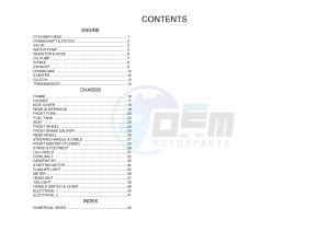 YN50F OVETTO 4T (2ACG) drawing .6-Content