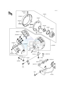 EL 250 E [ELIMINATER 250] (E1-E4) [ELIMINATER 250] drawing HEADLIGHT-- S- -