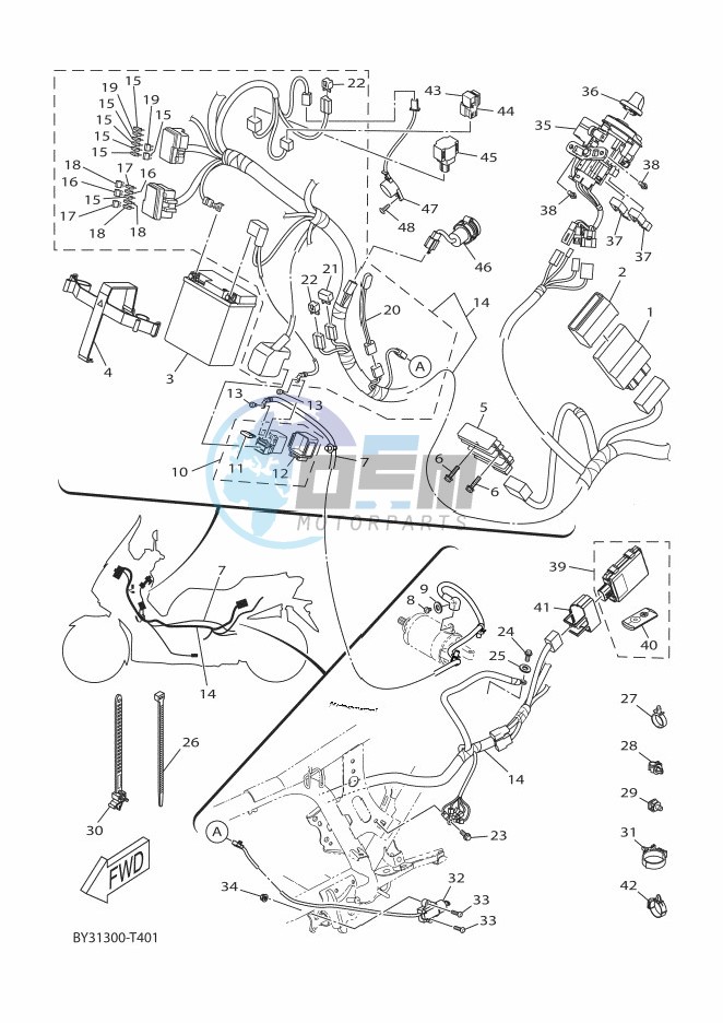 M. CYLINDER FOR DISK BRAKE