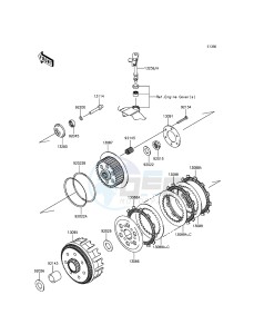 NINJA_250SL_ABS BX250BFS XX (EU ME A(FRICA) drawing Clutch