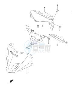 LT-A500XP Z drawing HANDLE COVER (LT-A500XPL2 P17)