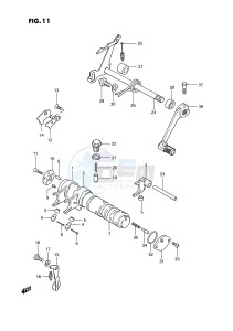 TS185ER (E24) drawing GEAR SHIFTING