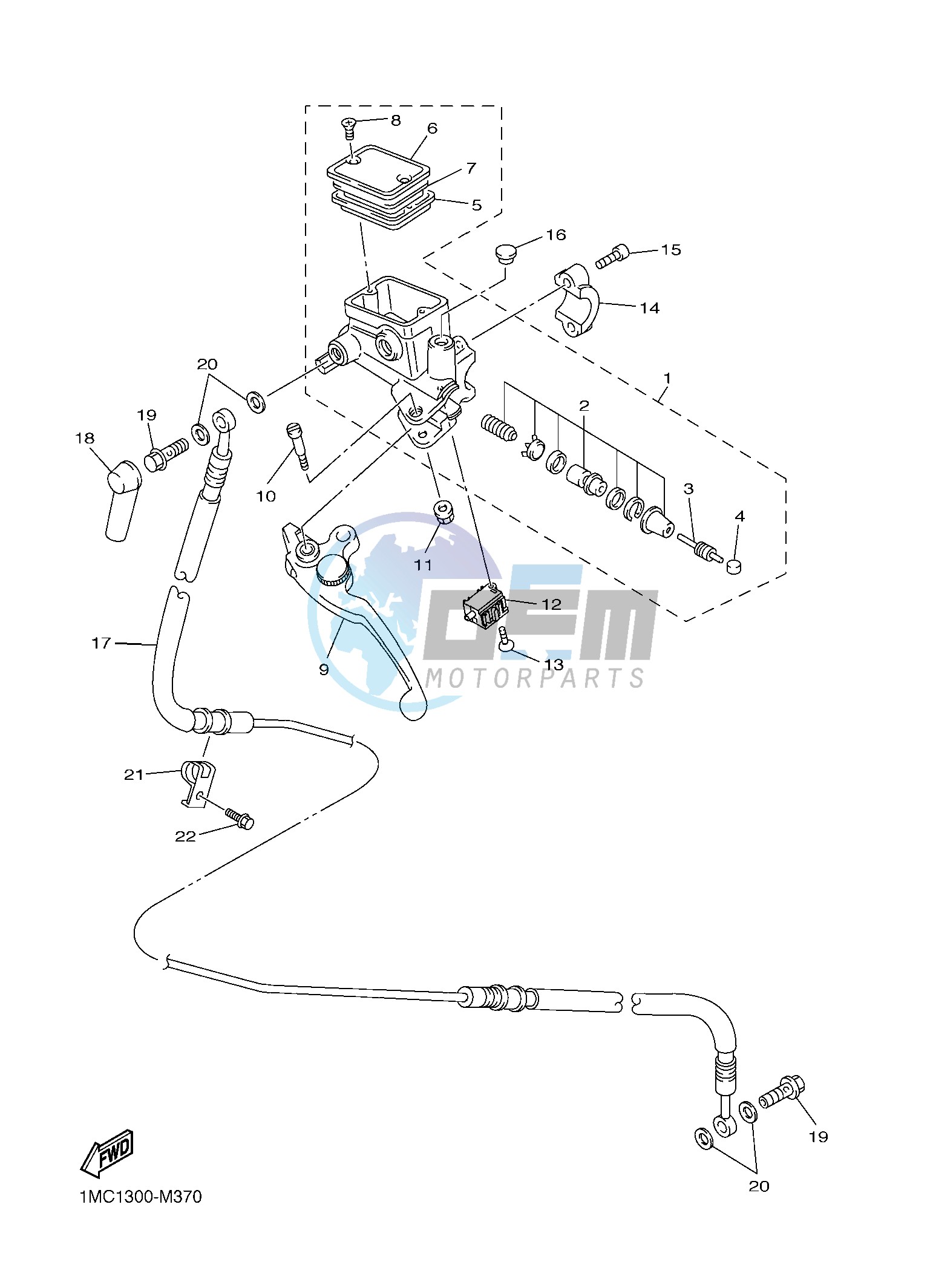 FRONT MASTER CYLINDER 2