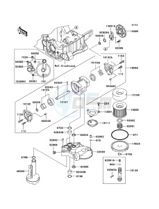 ZZR1200 ZX1200-C4H XX (EU ME A(FRICA) drawing Oil Pump