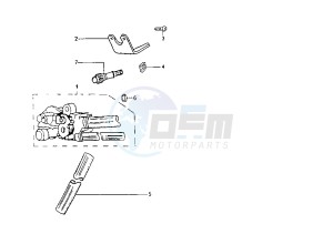 BUXY - 50 cc drawing OIL PUMP MIKUNI