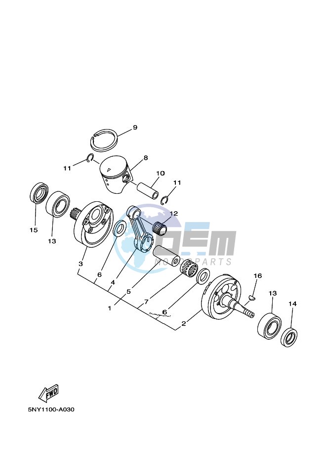 CRANKSHAFT & PISTON