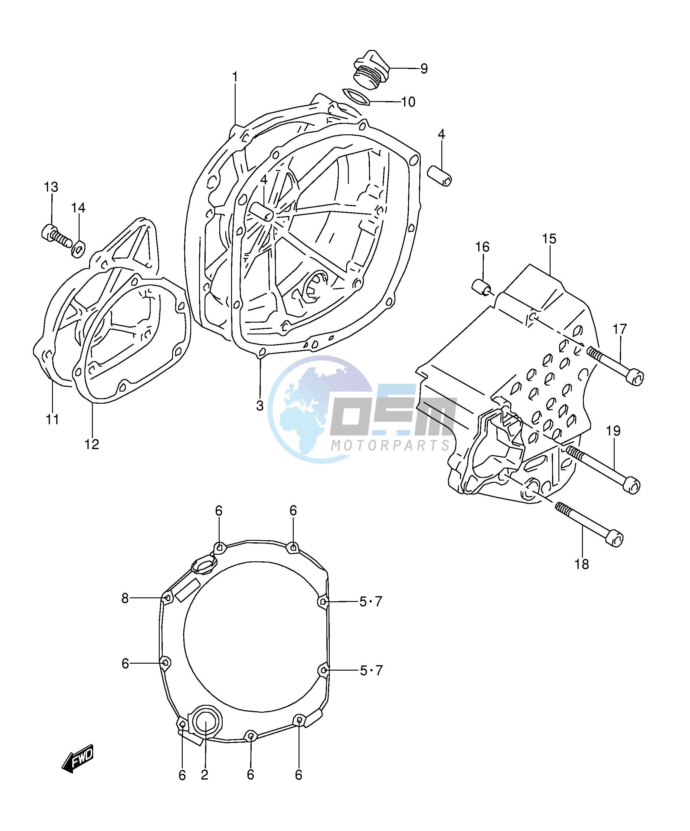 CRANKCASE COVER