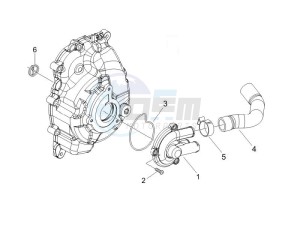 Oregon 250 drawing Cooler pump