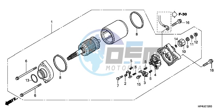 STARTING MOTOR