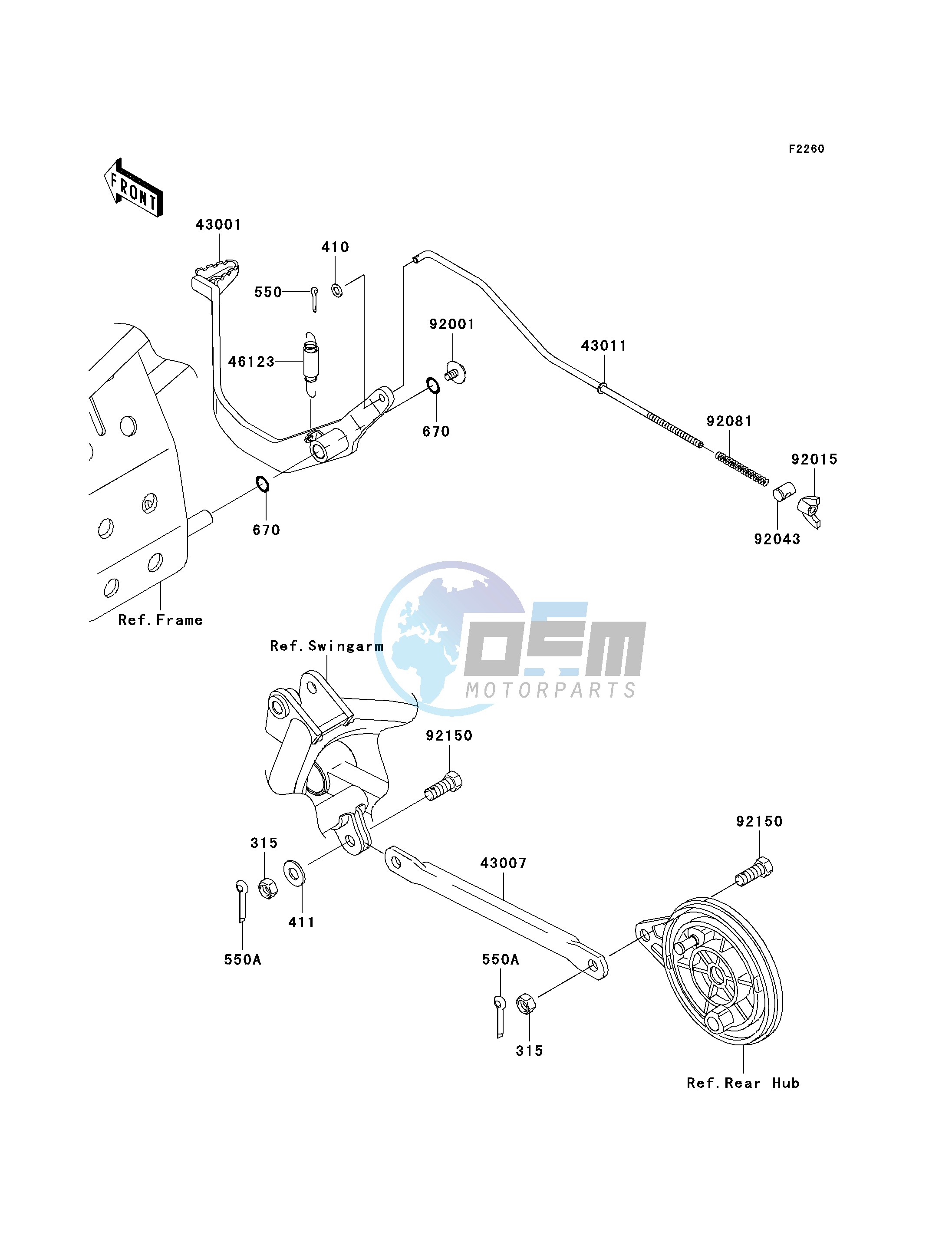 BRAKE PEDAL