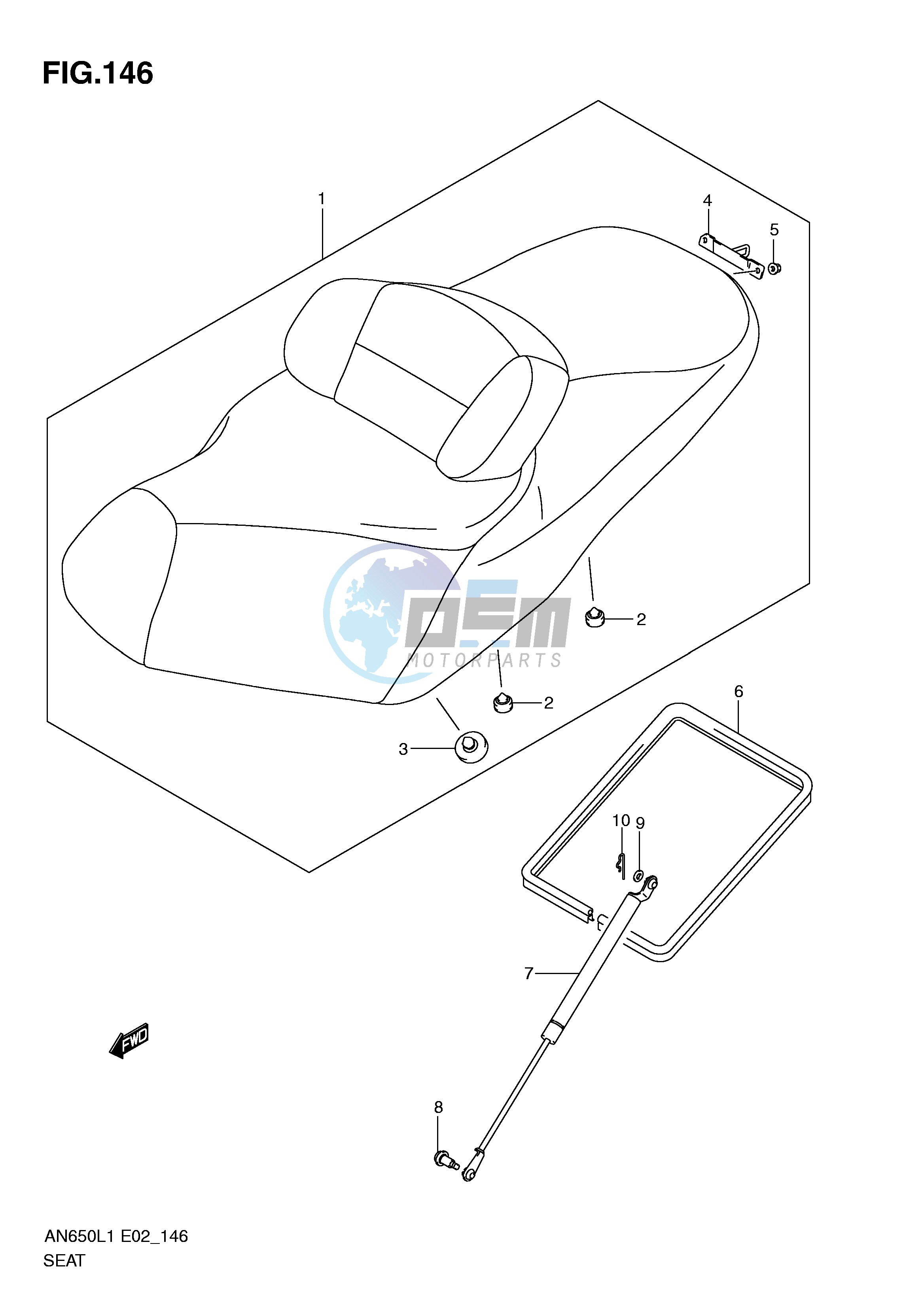 SEAT (AN650AL1 E19)