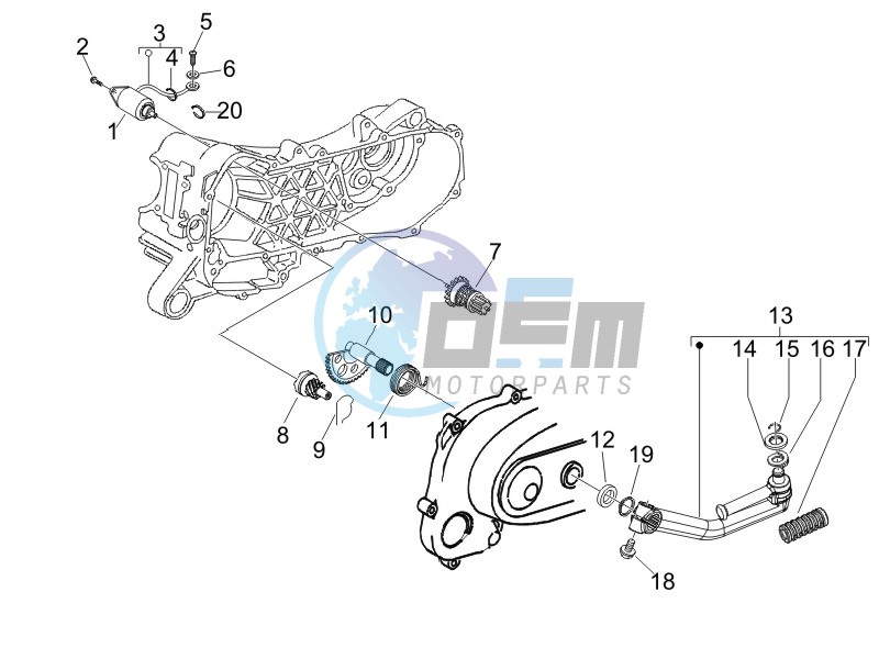 Starter - Electric starter