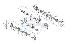 RAPTOR IE 650 drawing TRANSMISSION