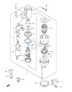 DF 115 drawing Starting Motor