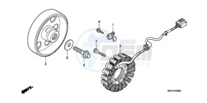 CB1000RAA E / ABS MPH drawing GENERATOR