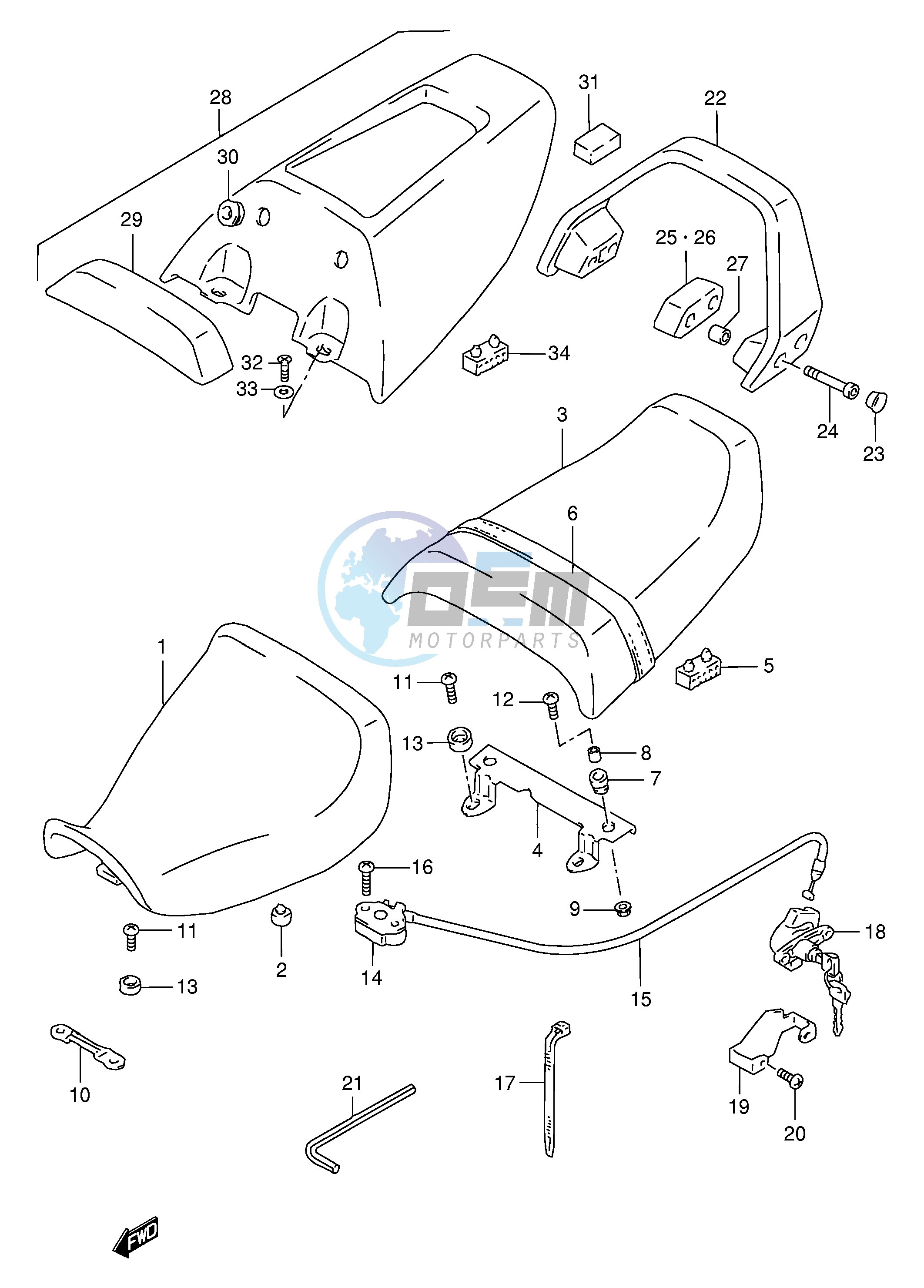 SEAT (MODEL S T V W)