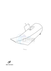 TT-R110E TT-R110 (BMAB) drawing SEAT