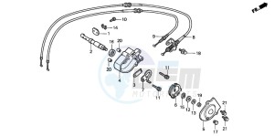 FES150 125 PANTHEON drawing FLAP VALVE