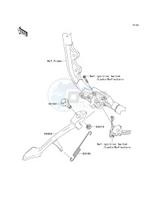 VN 2000 A [VULCAN 2000] (A6F-A7F) A7F drawing STAND-- S- -