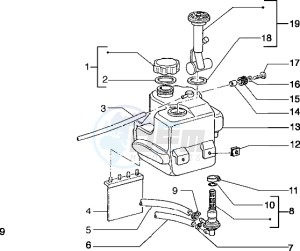 Typhoon 50 drawing Fuel Tank