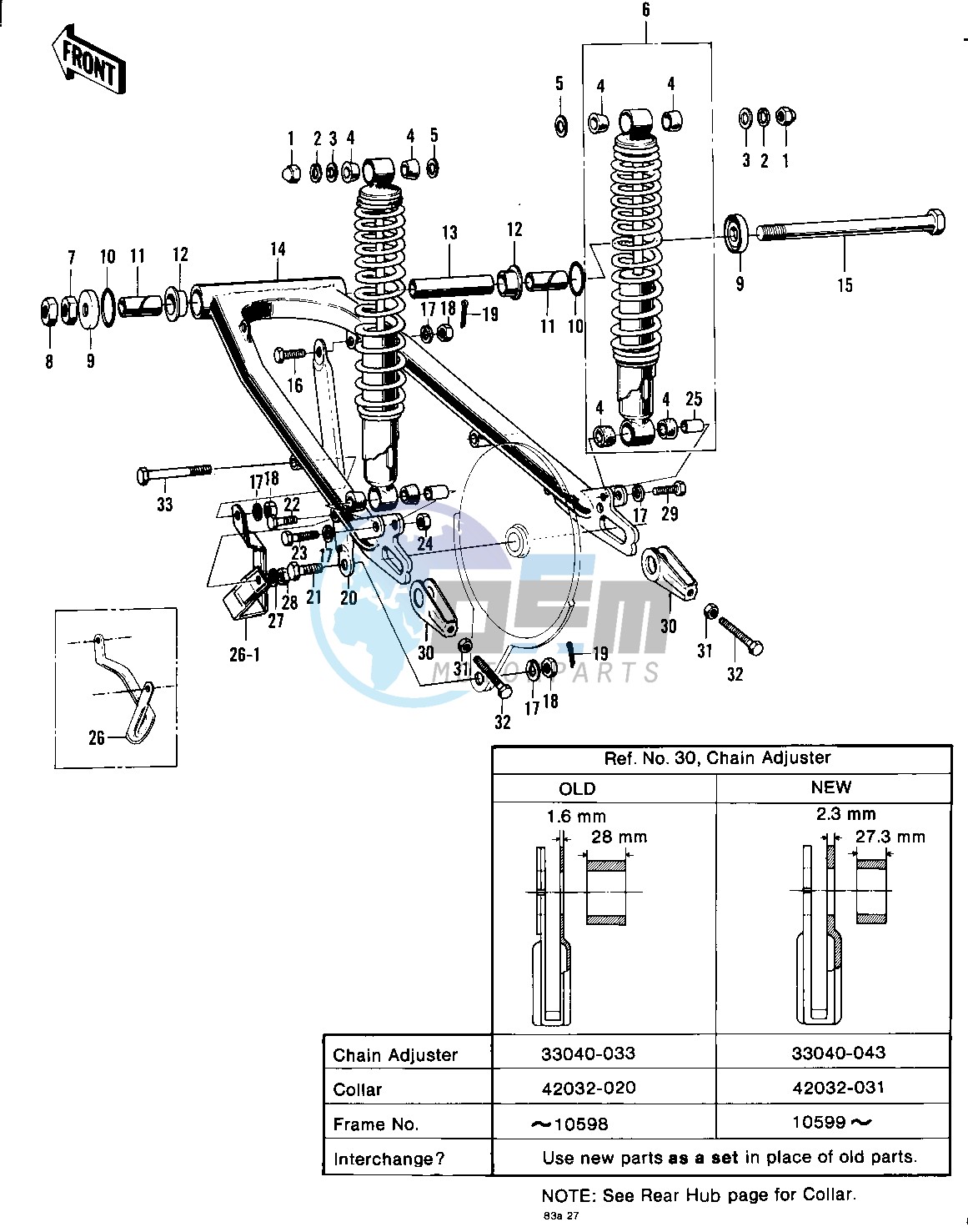 SWING ARM_SHOCK ABSORBERS