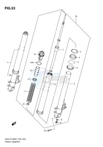 GSX-R1000 (E2) drawing FRONT DAMPER