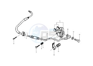 Runner SP 50 drawing Rear brake caliper