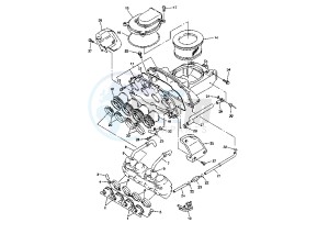 FZS FAZER 1000 drawing INTAKE