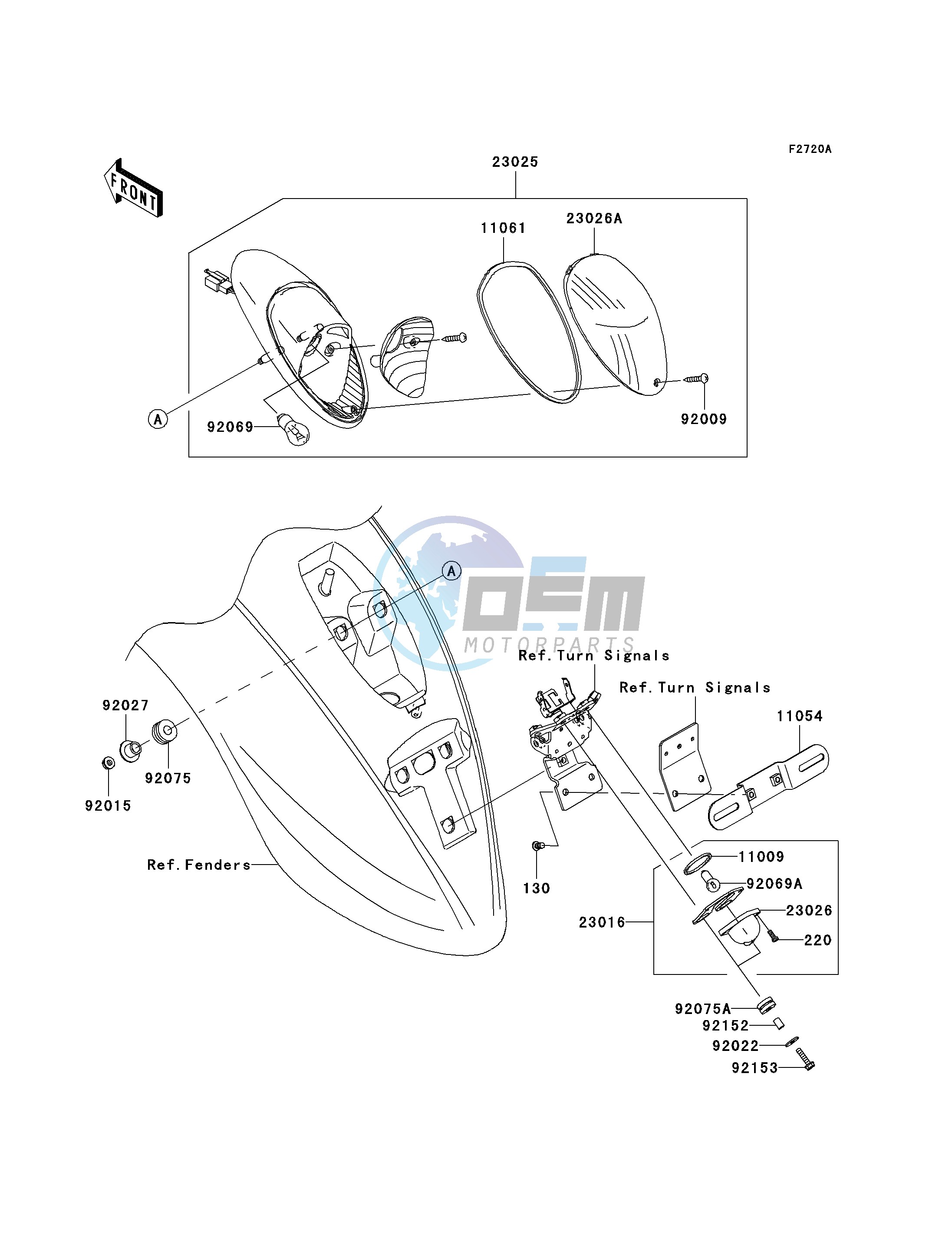 TAILLIGHT-- S- --- JKAVN2D1 7A011497 - - -