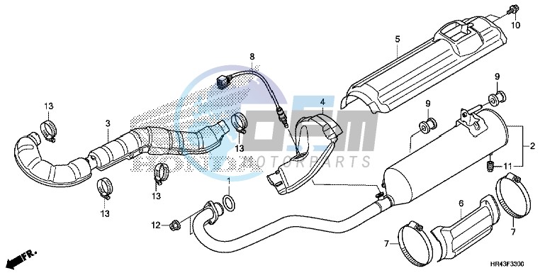 EXHAUST MUFFLER