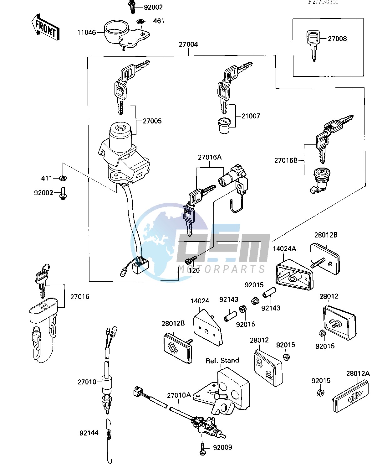 IGNITION SWITCH_LOCKS_REFLECTORS