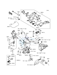 W800 EJ800AFFA GB XX (EU ME A(FRICA) drawing Chassis Electrical Equipment