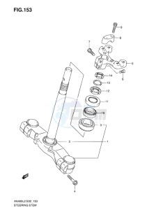 AN400Z ABS BURGMAN EU-UK drawing STEERING STEM