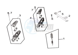 CRUISYM 300 (L8) EU drawing SIDE STAND