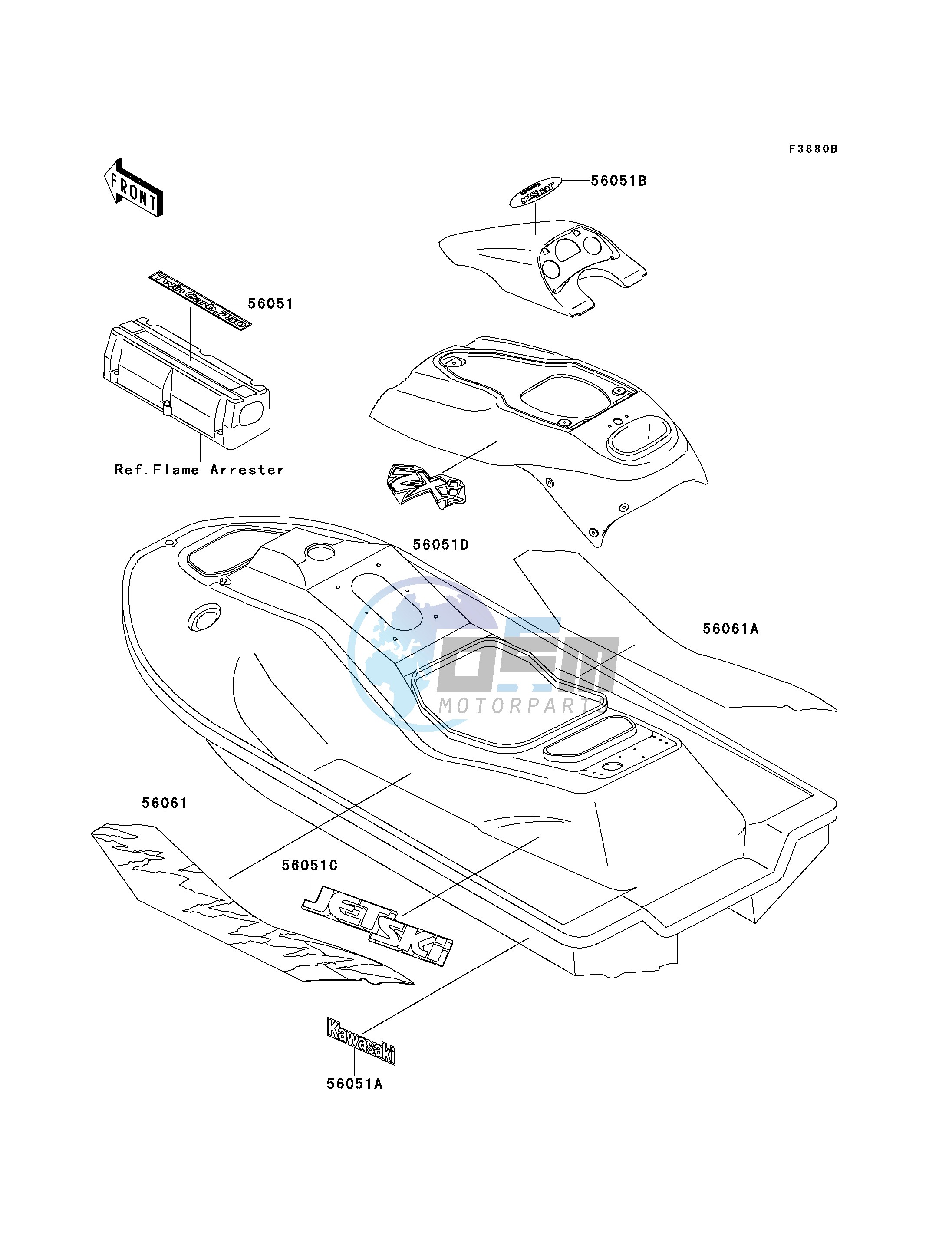 DECALS-- JH750-C3- -