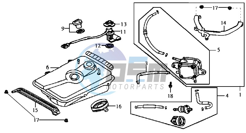 FUEL TANK - FUEL CUT