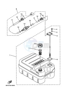 E40XMHS drawing FUEL-TANK