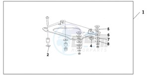 NT700VAA Europe Direct - (ED / ABS) drawing KIT CARRIER BRKT