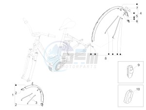 Wi-Bike Enel 0 drawing Mudguard