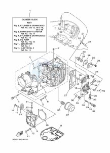 F25DEL drawing CYLINDER--CRANKCASE-1