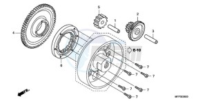 CB1300A9 Europe Direct - (ED / ABS MME TWO) drawing STARTING CLUTCH