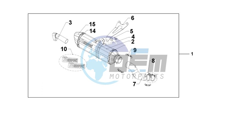 TITANIUM SLIPON EXHAUST CB1000R