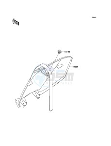 KX450F KX450D6F EU drawing Accessory